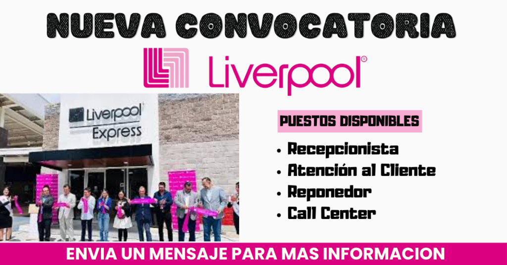 NUEVAS CONVOCATORIAS EN LIVERPOOL